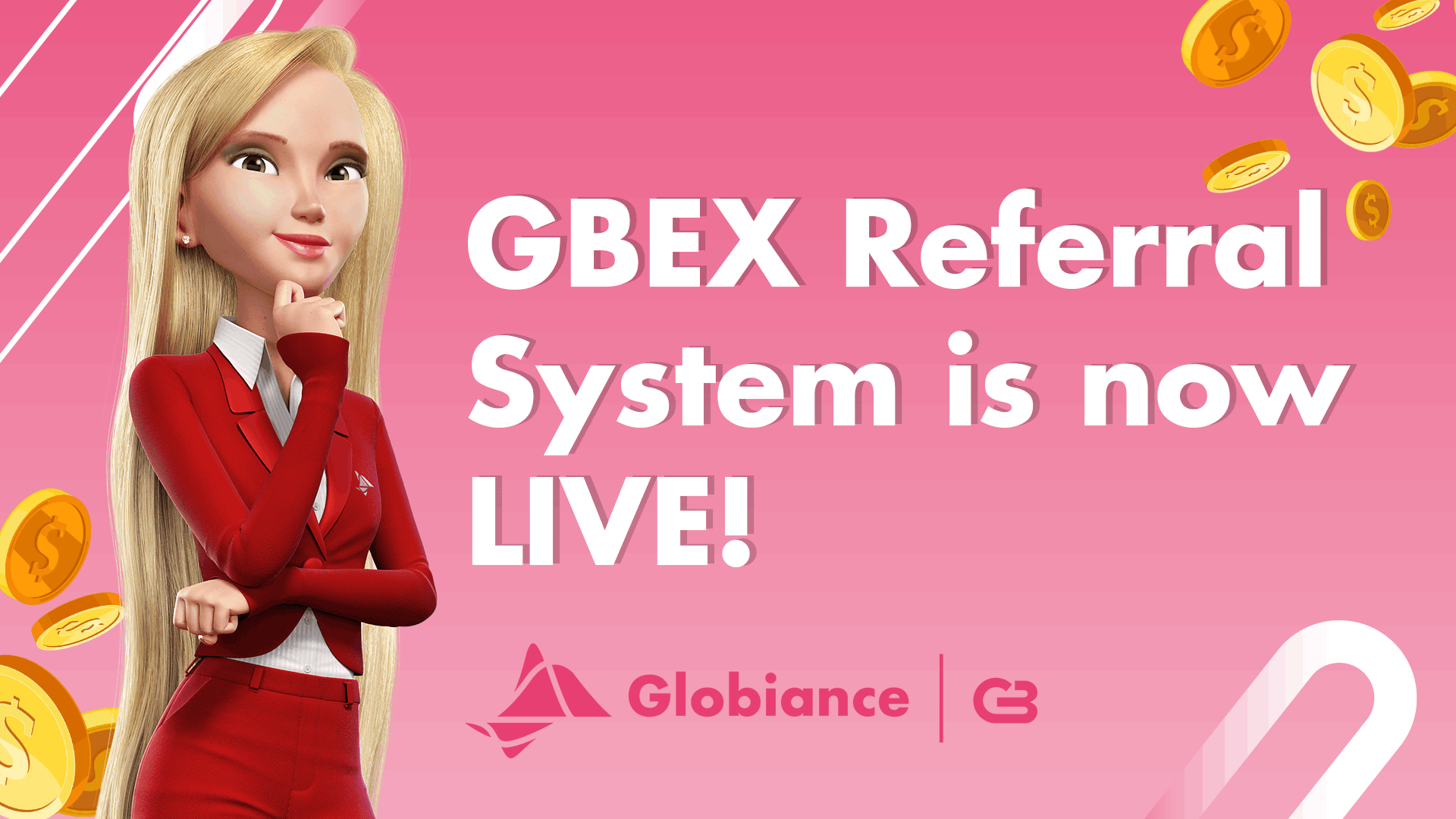 The Globiance Referral Program – A lifetime of GBEX Rewards