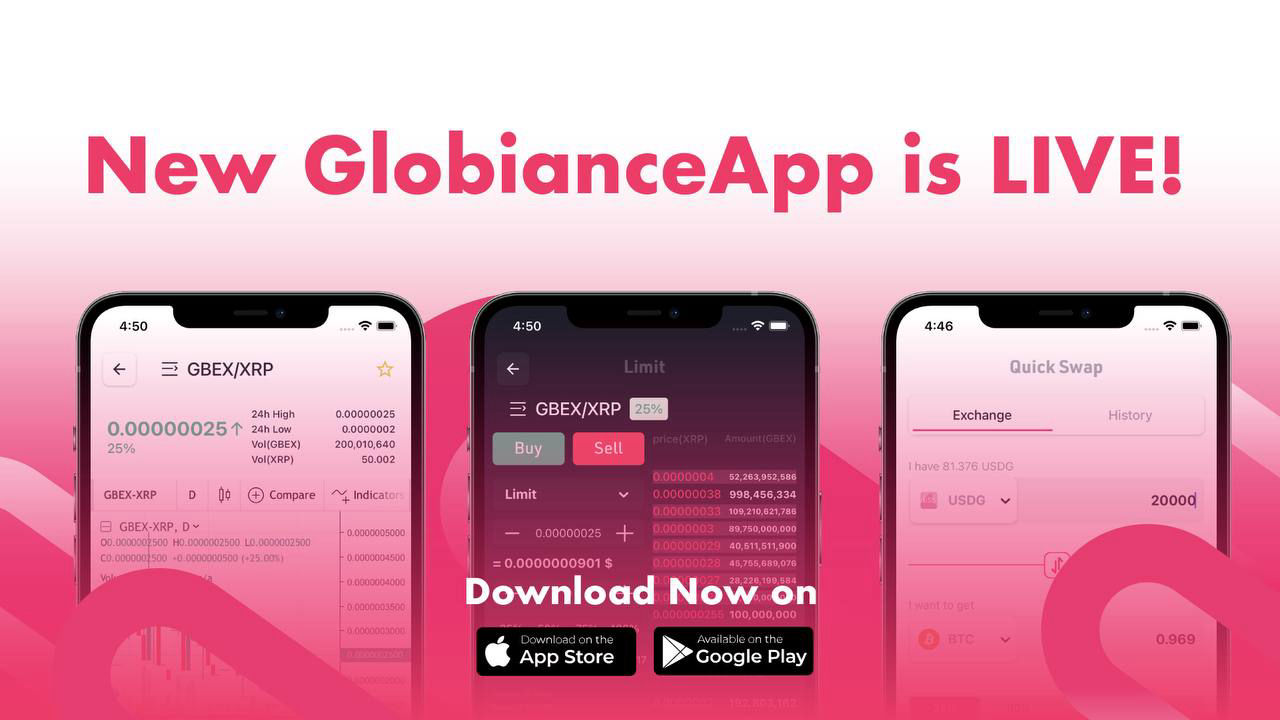 New Globiance App Is live